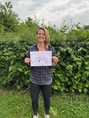 Cécile, certifiée